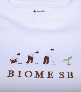 Pull blanc - Oversize