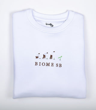 Pull blanc - Oversize