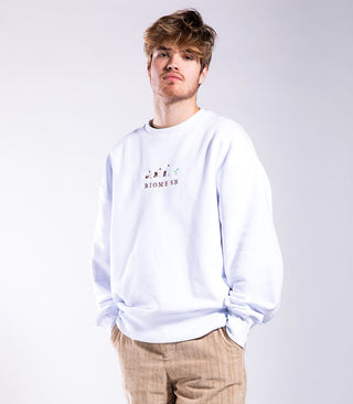 Pull blanc - Oversize